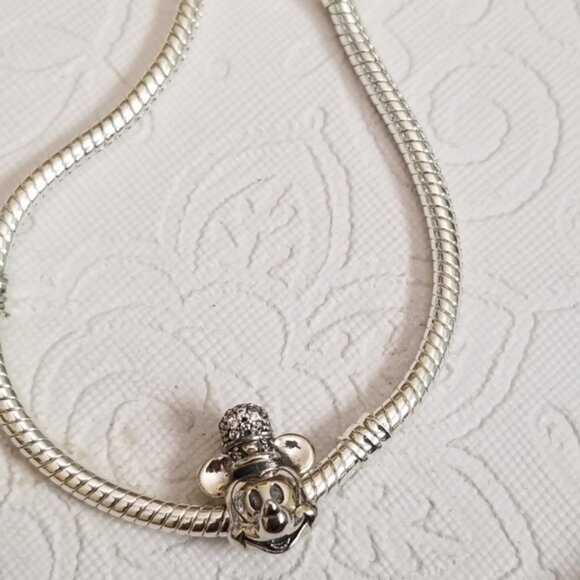 Pandora Mickey Mouse Disney steamboat Willie charm - Picture 2 of 7